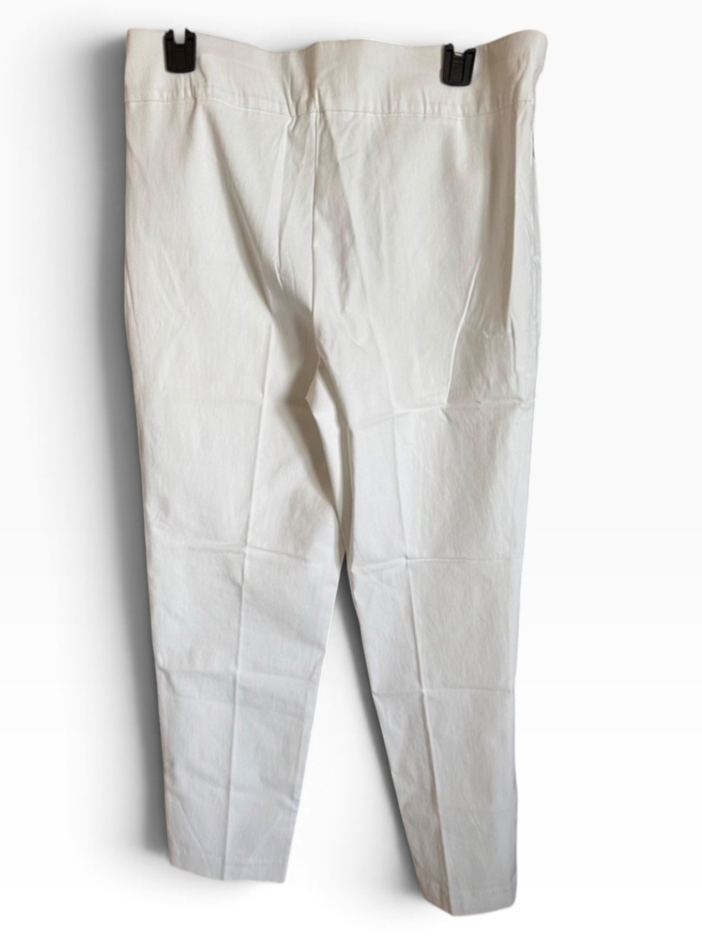 NWT Premise White Bengaline Straight Leg Pull-On Pants Size L - Picture 9 of 10